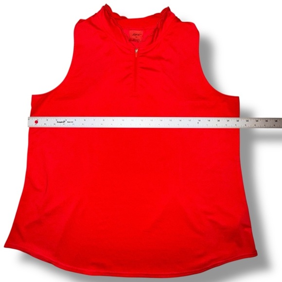 JOFIT Jofit Women's Blissful Chelsea Racerback Tank - Red XXL - Picture 7 of 11